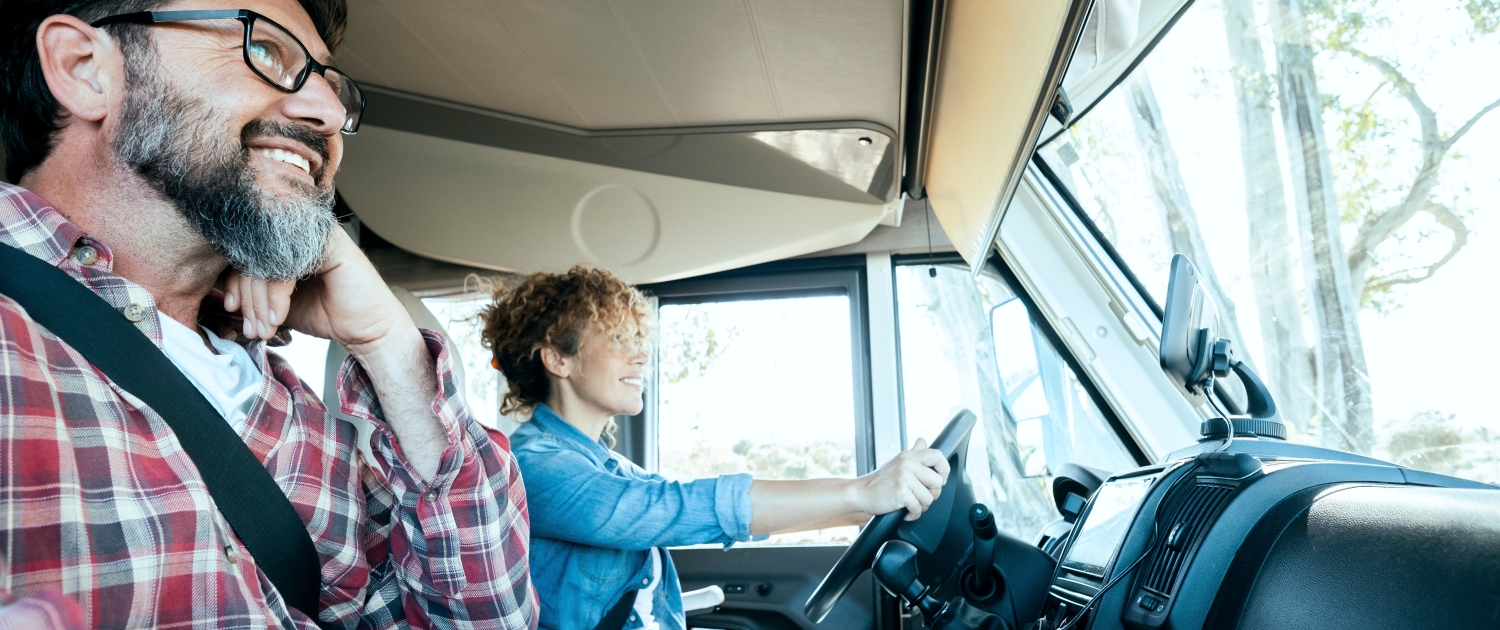 truck driving with your spouse