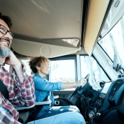 truck driving with your spouse