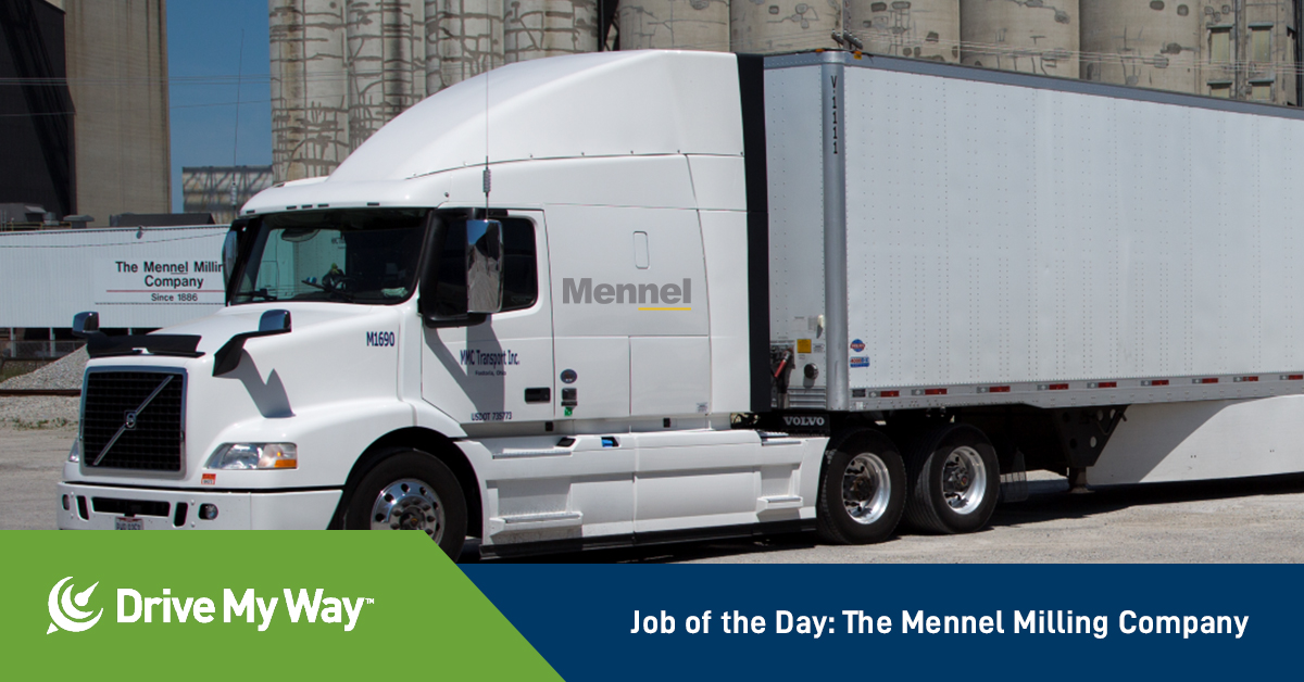 Job of the Day Mennel Milling Company Drive My Way