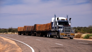 oversized flatbed load