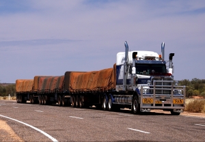 oversized flatbed load