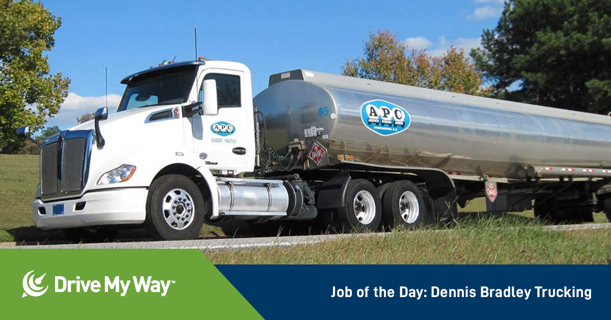 Job of the Day Dennis Bradley Trucking Drive My Way