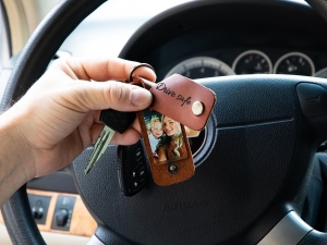 trucker key chain