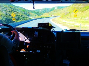 semi truck dashboard